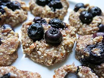 Almond Blueberry Cookies