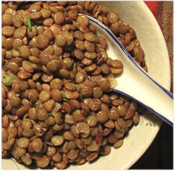 Steamed Lentils