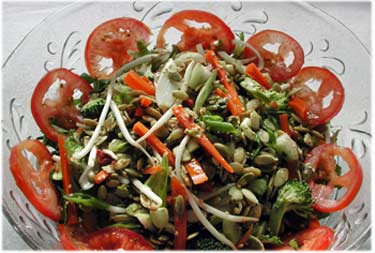 Pumpkin Seed Salad