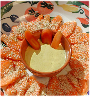 Sesame Carrots